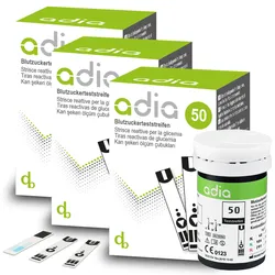 adia Blutzuckerteststreifen 150 Stück