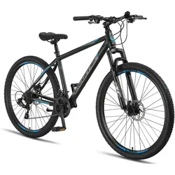 Licorne Bike Guide Premium Mountainbike in 20, 24 und 26 Zoll - Fahrrad für Mädchen, Jungen, Herren und Damen - Shimano 21 Gang-Schaltung, Kinderfahrrad, Kinder