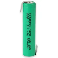 Ansmann 2311-3003 Micro AAA Akku mit Lötfahne 800 mAh,