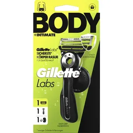 Gillette Labs Body + Intimate Rasierer + 1 Rasierklinge