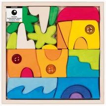 GoKi Landschaftspuzzle Honolulu mit 3 Glitzersteinen