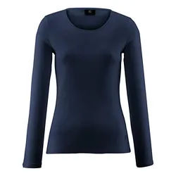 Rundhals-Shirt Modell Nasha Bogner blau, 44