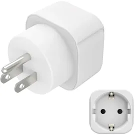 Hama Reiseadapter Typ B Weiß