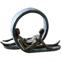Casablanca modernes Design Casablanca Skulptur Auszeit Bronze,