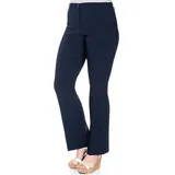 sheego Die Bootcut Stretch-Hose Blau 80