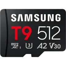 Samsung T9, Micro-SD microSD Speicherkarte, 512 GB