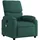 vidaXL Massagesessel Dunkelgrün Stoff 99 x 99 x 99 cm Grün mit Fernbedienung