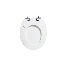 Primaster WC-Sitz mit Absenkautomatik Muschel weiß geprägt