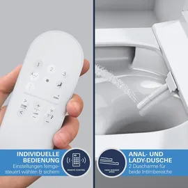 Grohe Sensia Dusch-WC mit WC-Sitz Alpinweiß