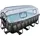 EXIT TOYS Black Leather Pool 400 x 200 x 122 cm inkl. Sandfilterpumpe und Abdeckung