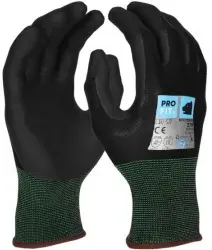 Fitzner Nitril Schnittschutzhandschuhe Extra, schwarz/schwarz 278-6 , 1 Packung = 12 Paar, Größe 6