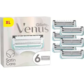 Gillette Venus Satin Care XL Rasierklingen Rasierer Intimbereich 6 Ersatzklingen