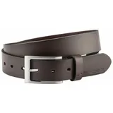 CAMEL ACTIVE Herrengürtel Leder 3,2cm Dunkelbraun 85