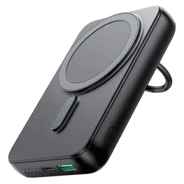 Joyroom 20 W MagSafe mit Ring und Ständer Schwarz