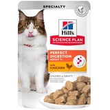 Hill's Science Plan Adult Perfect Digestion Huhn Katzenfutter nass