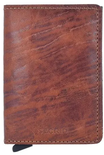 Secrid Dutch Martin Geldbörse RFID Leder 6,5 cm  braun