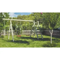 Schaukel Outdoor Emilia - 430 x 190 x 210 cm - aus kesseldruckimprägniert Kiefern/Fichtenholz