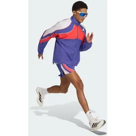 adidas Adizero Archive Laufshorts Erwachsene Lila/Rot/Weiß L