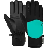 Reusch Amira Gore-TEX warme, wasserdichte, Winddichte und atmungsaktive Winterhandschuhe Fingerhandschuhe Sporthandschuhe Skihandschuhe Damen mit Ziegenleder für Damen