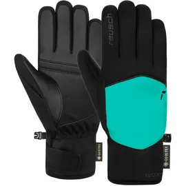 Reusch Amira Gore-TEX warme, wasserdichte, Winddichte und atmungsaktive Winterhandschuhe Fingerhandschuhe Sporthandschuhe Skihandschuhe Damen mit Ziegenleder für Damen