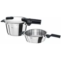 Fissler Schnellkochtopf Set 2-tlg. VITAQUICK - B/H/T ca. 36,00x25,00x20,00