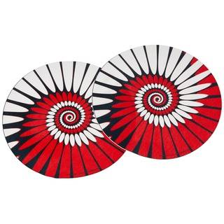 Zomo Paint red (Twin pack) Slipmat