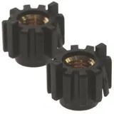 Villeroy & Boch Subway 2.0 Variomuttern für WC-Sitz, 2er Set, 92238400,