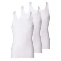 haasis bodywear 3er-Set: Unterhemd in weiß | Gr.: S