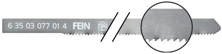 Fein Stichsägeblätter 120 mm (universal) passend zu Fein-Stichsäge HSS 5 Stück