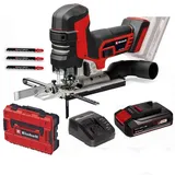Einhell Akku-Gartenpumpe Professional Stichsäge TP-JST 18/135 Li BL 18V Akku 2.5 Ah + Koffer