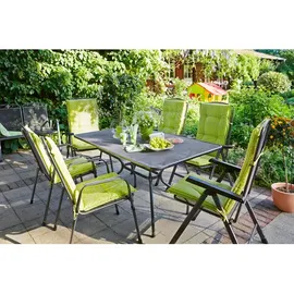 MWH Das Original Gartentisch 145 x 90 x 74 cm eisengrau