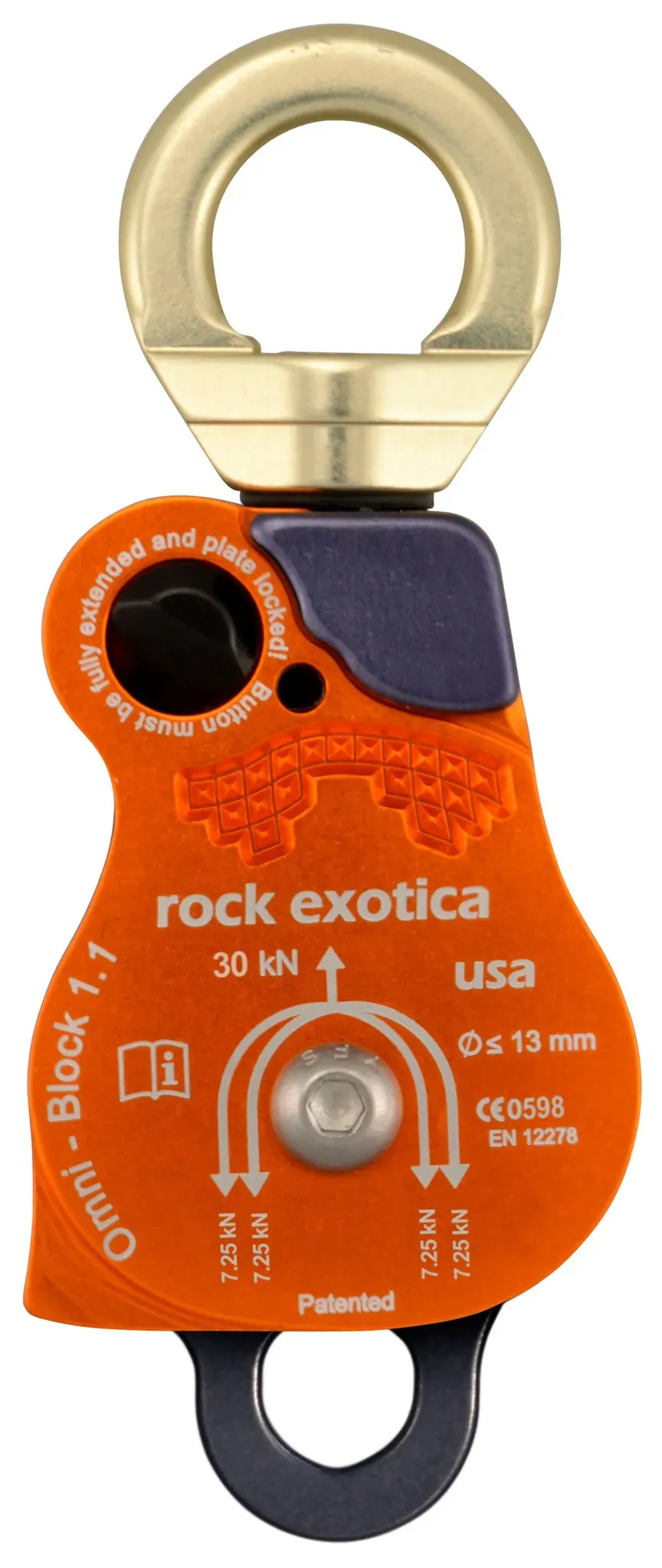 Rock Exotica Seilrolle Omni Block 1,1