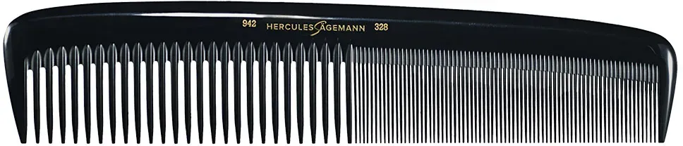 Hercules Sägemann Naturkautschuk- Kamm 942-328 - 9,0 Zoll