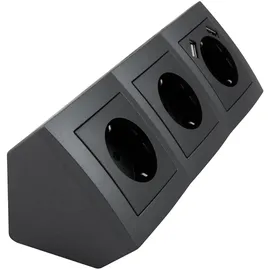 McPower Flair, 3-fach 2x USB