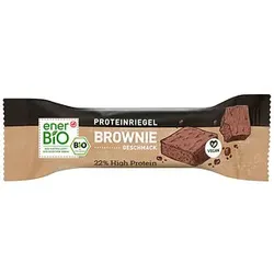 enerBiO Bio Brownie Proteinriegel 18 Riegel