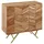 Wohnling Sideboard 90 x 86 x 40 cm Braun