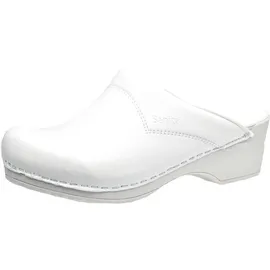 Sanita Offener Clog San-Flex-OB Open White-35 - Weiß - 35
