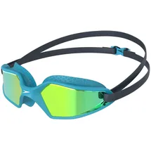 Speedo Hydropulse Schwimmbrille blau/gold Einheitsgröße