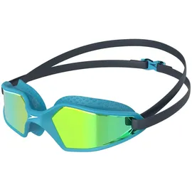 Speedo Hydropulse Schwimmbrille blau/gold Einheitsgröße