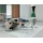 xl moebel gmbh Teambürotisch Tisch Schreibtisch Co Working Gemeinschaftsschreibtisch 4 Personen),