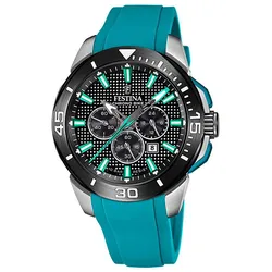 Festina F20642/3 Herren-Armbanduhr Chronograph Türkis