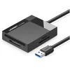 UGREEN Speicherkartenleser Ugreen USB 3.0 SD / Micro SD / CF / MS Speicherkartenleser schwarz schwarz