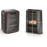 Prosperplast 19549 Kompostierer IKST380C 380Liter,schwarz