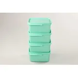 Tupperware Frischemeister Kühlschrank mint 500 ml 4-teiliges Set