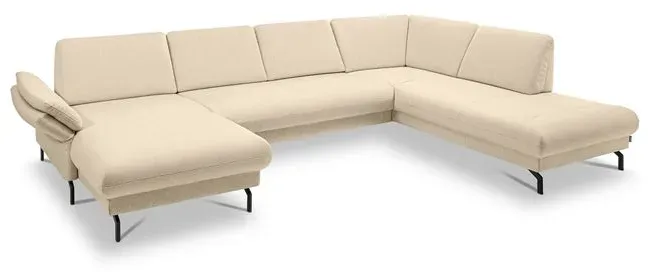 Segmüller Werkstätten Wohnlandschaft Mara02 Stoff Beige