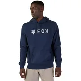 Fox Pullover Hoodie Blau XL