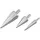 TOOLCRAFT HSS Stufenbohrer-Set 4-12 mm/4-20 mm/6-30 mm 3 Stück
