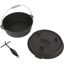 El Fuego Dutch Oven 5,6 l Gusseisen schwarz