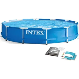 Intex Metal Frame Pool 366 x 76 cm ohne Filterpumpe