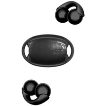 Devia Kabellose Kopfhörer mit Bluetooth Technologie 5.3 Over-Ear-Kopfhörer mit Ladebox Schwarz - Schwarz